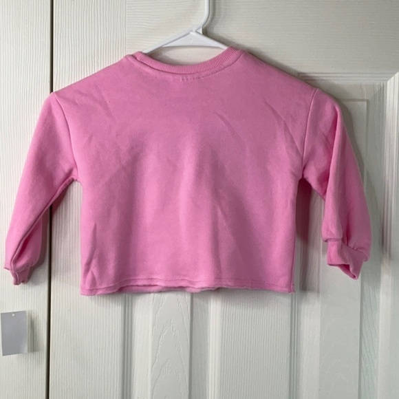 Barbie - Girl's Pink Sweater Size 2T - Picture 7 of 8